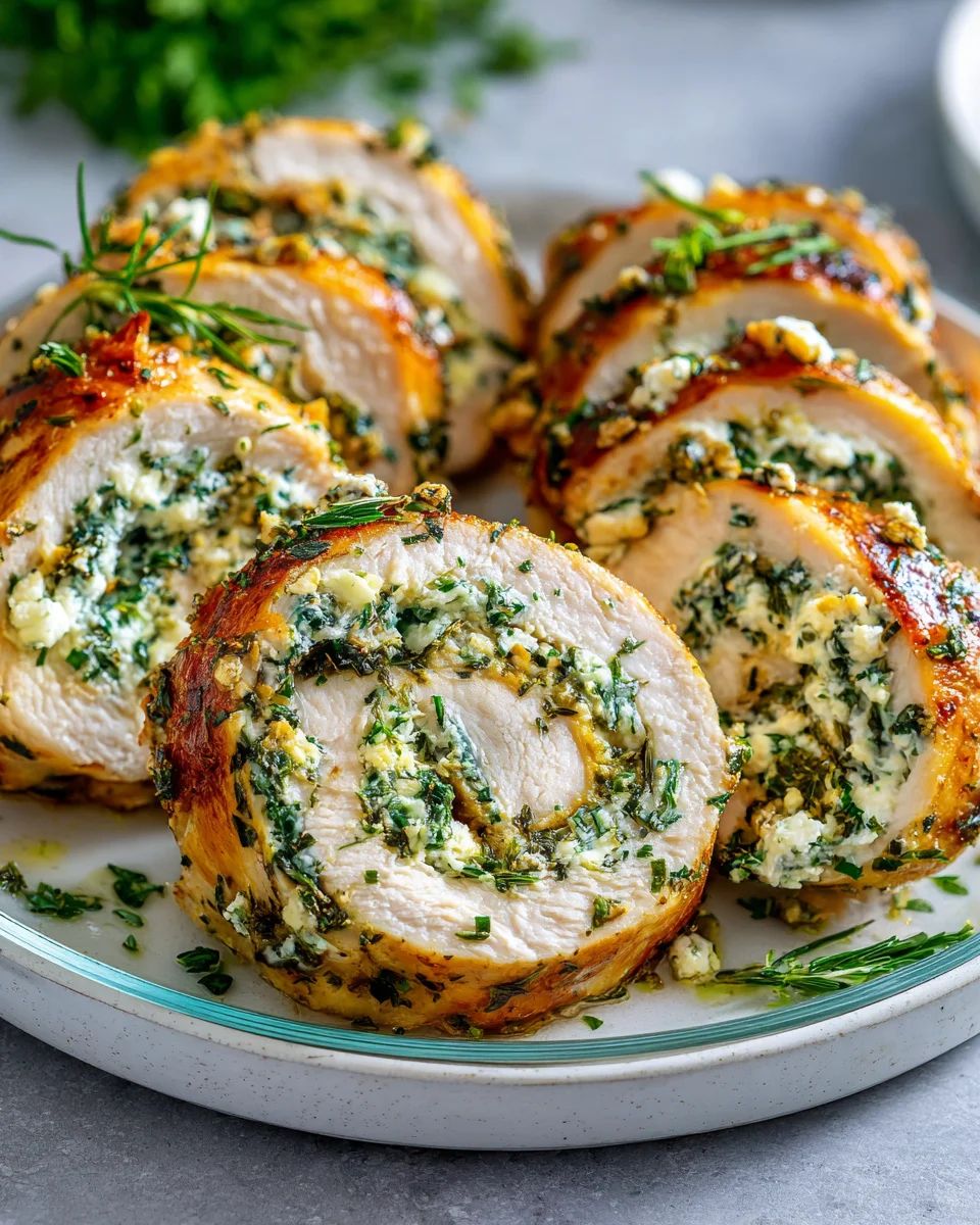 Блинный рулетик с курицей